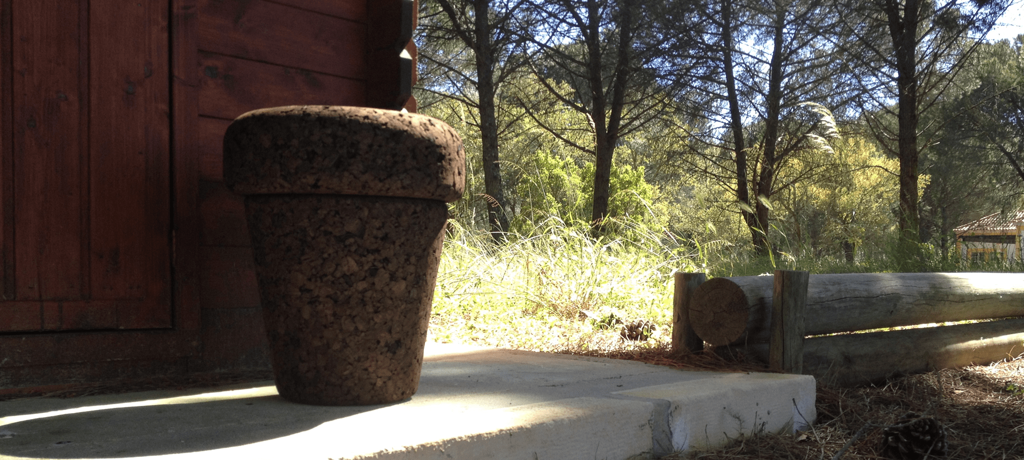 varas verdes pot cork stool